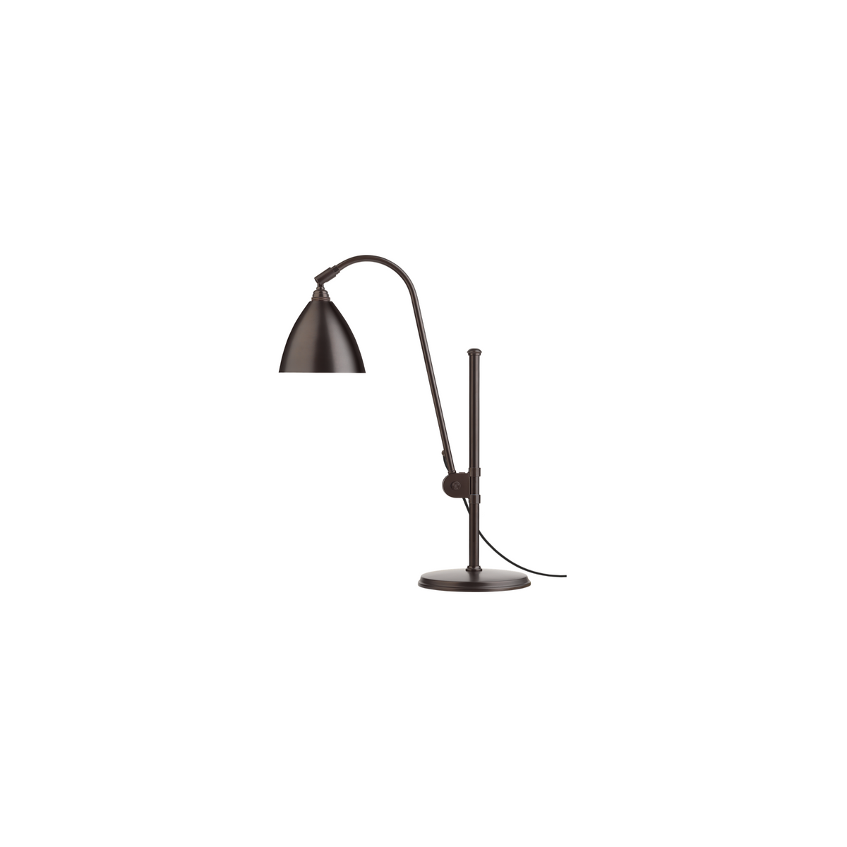 Bestlite BL1 Borðlampi frá Gubi – Black Brass / Black Brass
