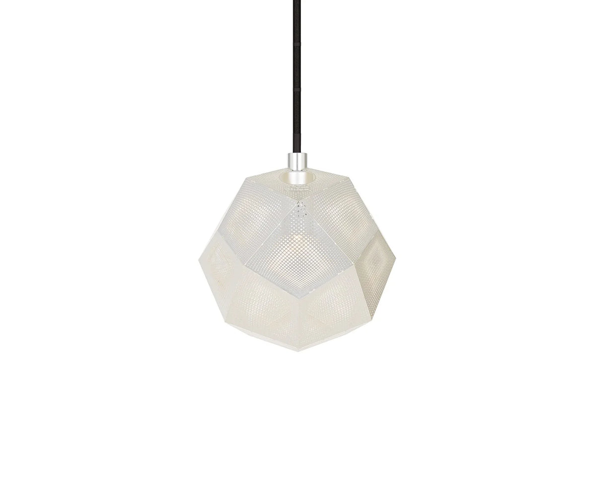 Etch Mini Hangandi Ljós Silver frá Tom Dixon