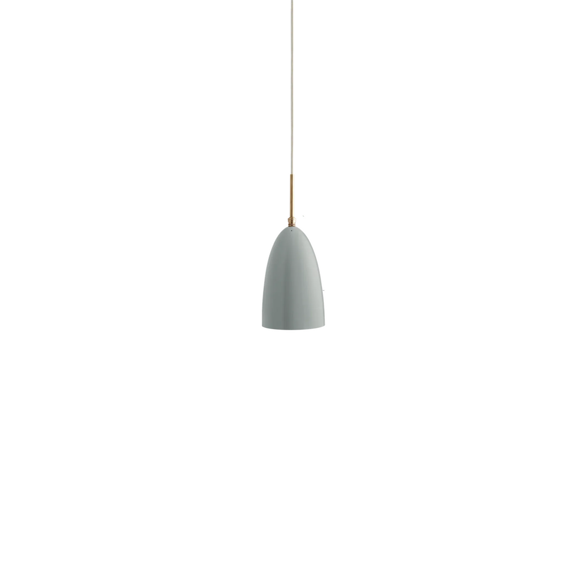 Gräshoppa Hangandi Ljós frá Gubi – Dusty blue matt