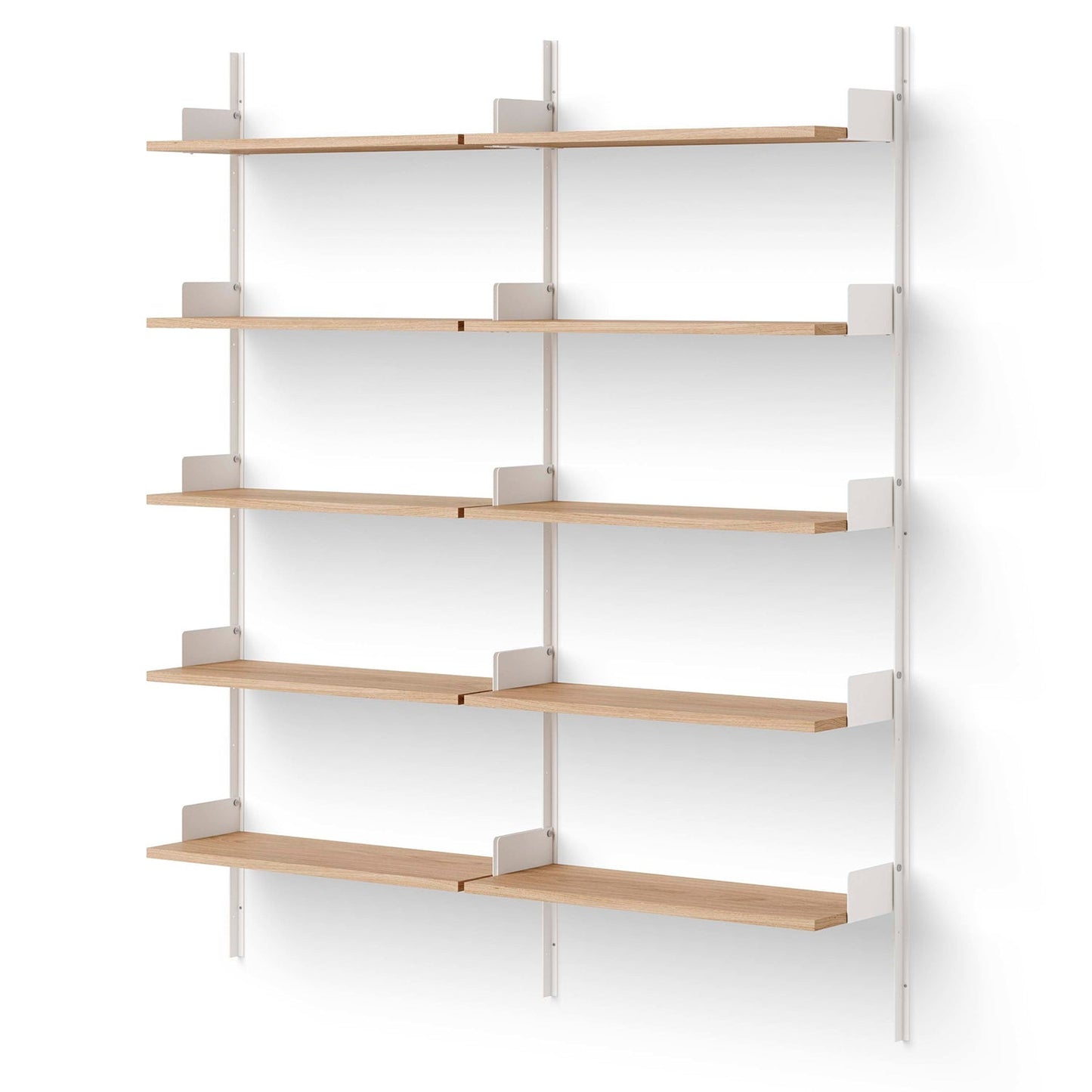 New Works Library Shelf 1900 - Oak / White