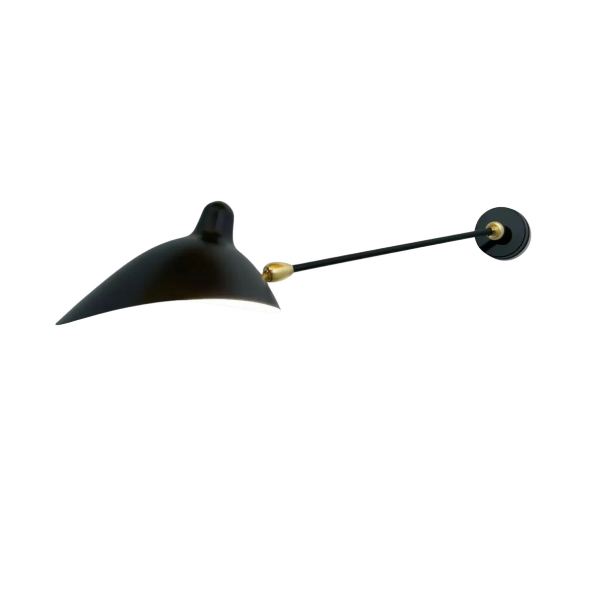 Bracket 1 Double - Jointed Straight Arm frá Serge Mouille
