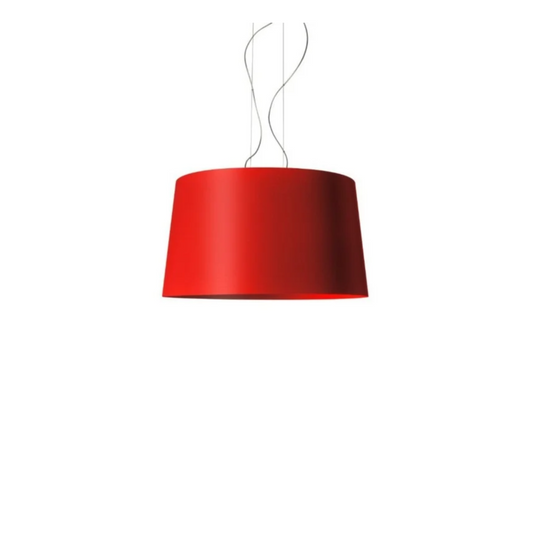 Twiggy L Hangandi Ljós - Rautt frá Foscarini