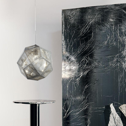 Etch Mini Hangandi Ljós Silver frá Tom Dixon