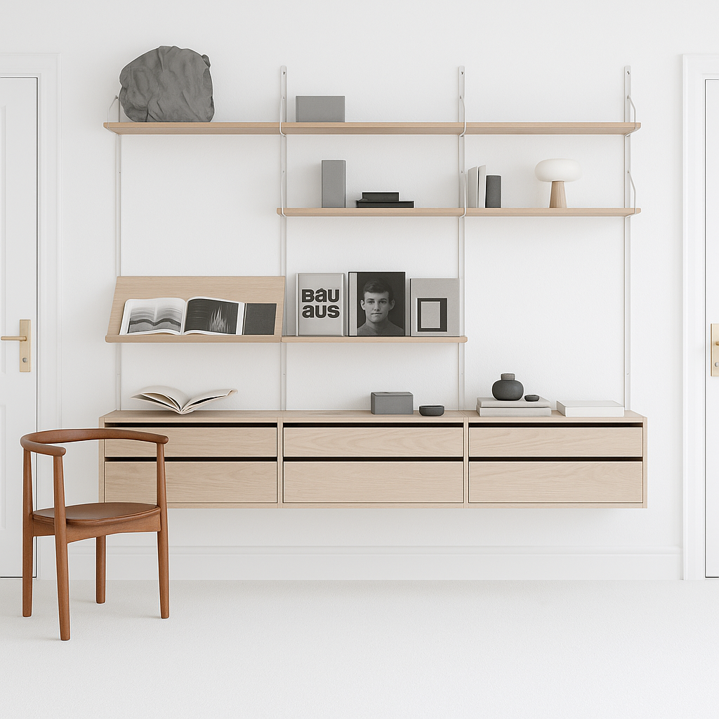 New Works Cabinet Low w. Drawers