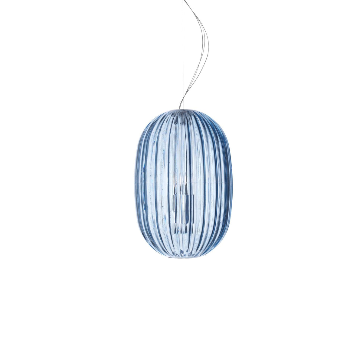 PLASS M – Light Blue Hangandi Ljós frá Foscarini